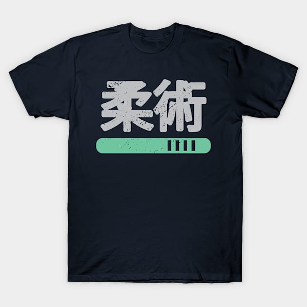 Japanese Kanji Jiu-Jitsu T-Shirt by chgcllc